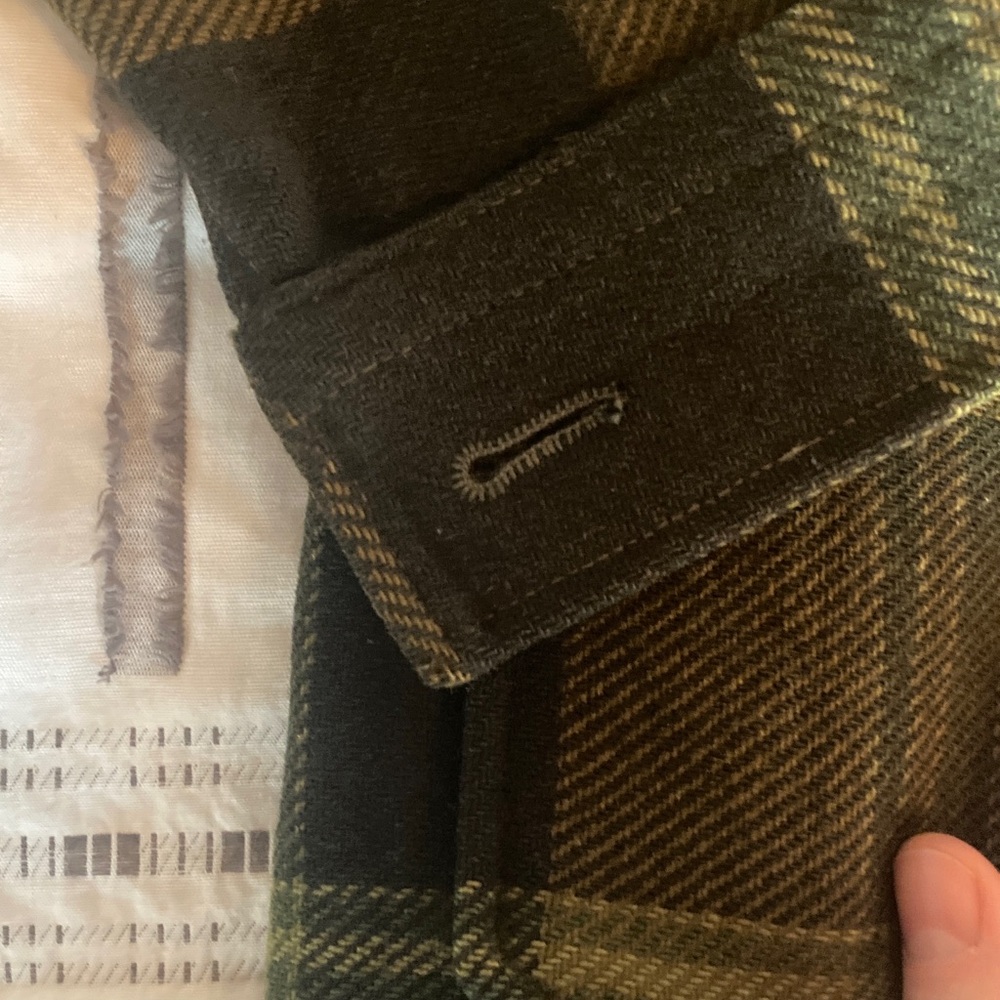 Pendleton Green and Brown Plaid Shirt Jacket - Picture 4 of 15